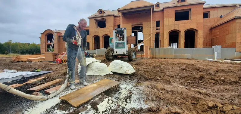 Score Spray Foam project in the New York and New Jersey service region